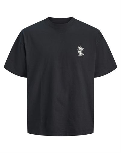 Jack & Jones - JORMaine Back Crew T-Shirt - Black 